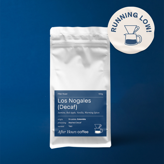 Colombia, Los Nogales, Washed DECAF, Tabi